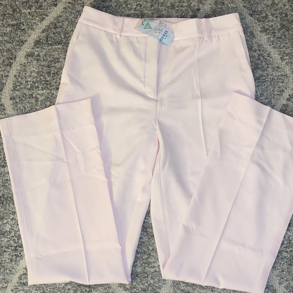 Guess Light Pink Women's Trousers